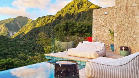 This Lush Caribbean Island Has A New Luxury Resort With Just 14 Rooms Across 285 Acres — Each With A Private Deck And Plunge Pool